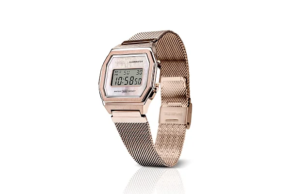 Casio Vintage ICONIC Steel Mesh A1000MCG-9EF