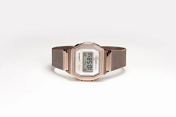Casio Vintage ICONIC Steel Mesh A1000MCG-9EF