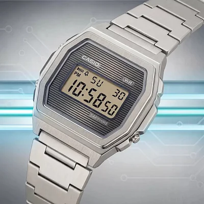 Casio Vintage ICONIC Steel Premium Sapphire A1000SP-7ER