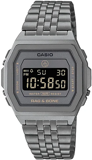 Casio A1000RCG-8BER - Vintage ICONIC Steel Rag & Bone Limited