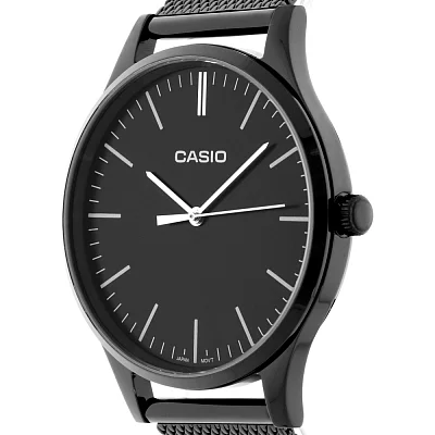 Casio Vintage Instashape Classic Circle Mesh Black LTP-E140B-1AEF