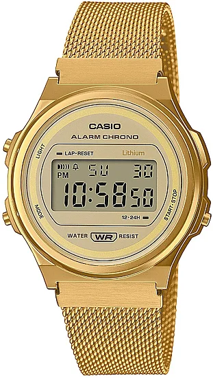 Casio Vintage Round Mesh A171WEMG-9AEF