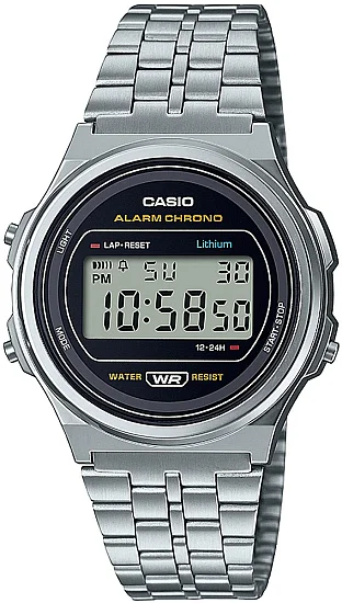 Casio Vintage Round Mesh A171WE-1AEF