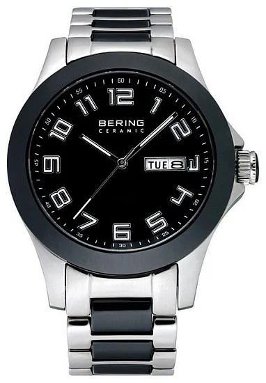 Bering Ceramic Gent Day-Date 11341-742