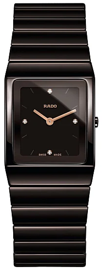 Rado Ceramica Lady Diamonds Quartz S Brown R21992702