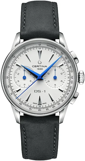 Certina DS-1 Automatic Chrono White Dial C0294621601100