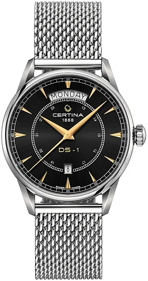 Certina DS-1 Automatic Day-Date Mesh C0294301105100