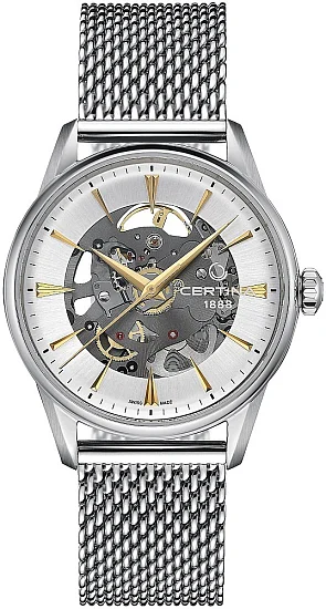 Certina DS-1 Skeleton Automatic Powermatic 80 Mesh C0299071103100