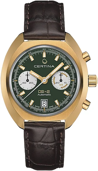 Certina DS-2 Chronograph Automatic Green Dial C0244623609100