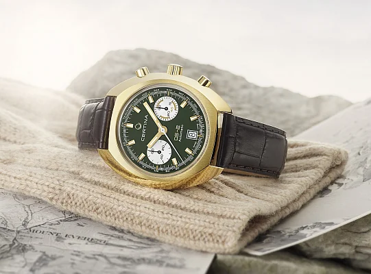 Certina DS-2 Chronograph Automatic Green Dial C024.462.36.091.00