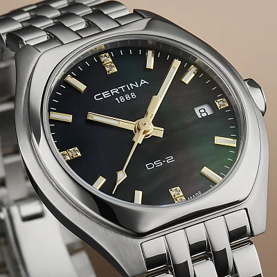 Certina DS-2 Lady Mini Quartz Diamonds C049.210.11.126.01