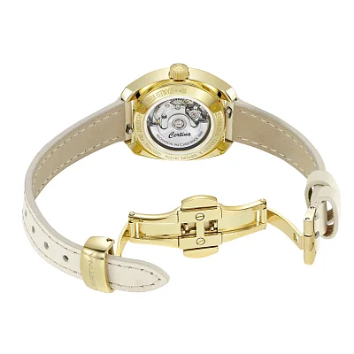 Certina DS-2 Lady Small Automatic Yellow Gold PVD C024.207.36.111.00