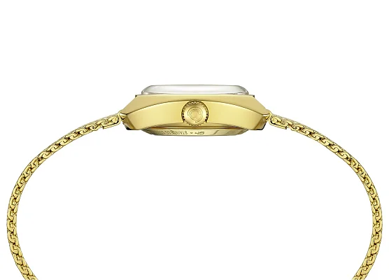 Certina DS-2 Lady Small Automatic Mesh Yellow Gold PVD C024.207.33.111.00