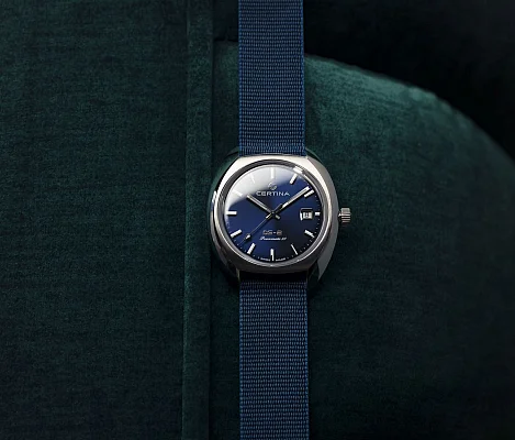 Certina DS-2 Powermatic 80 Blue Dial C024.407.18.041.00