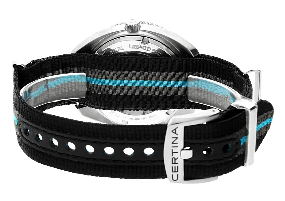 Certina DS-2 Turning Bezel Powermatic 80 Black Dial Titanium Sea Turtle Conservancy Special Edition C024.607.48.051.10