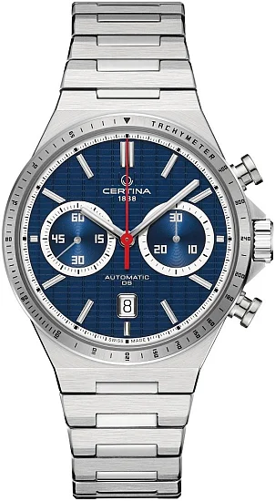 Certina DS-7 Chrono Automatic Valjoux Blue Dial C0434271104100