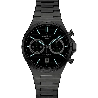 Certina DS-7 Chrono Automatic Valjoux Green Dial C043.427.11.091.00