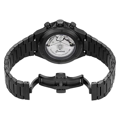Certina DS-7 Chrono Automatic Valjoux Blue Dial Dark Bracelet C043.427.44.041.00