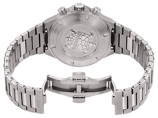 Certina DS-7 Chrono Titanium Blue Gradient Dial C043.417.44.041.00