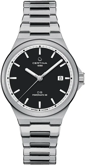 Certina DS-7 Powermatic 80 Black Dial C0434072206100