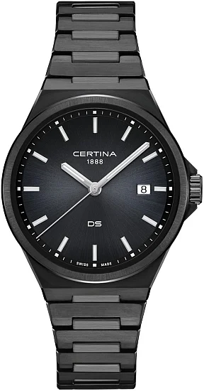 Certina DS-7 Quartz Black PVD C0434103305100