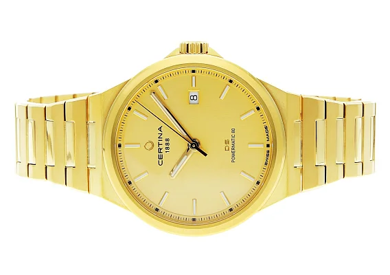 Certina DS-7 Powermatic 80 Full Gold C043.407.33.361.00