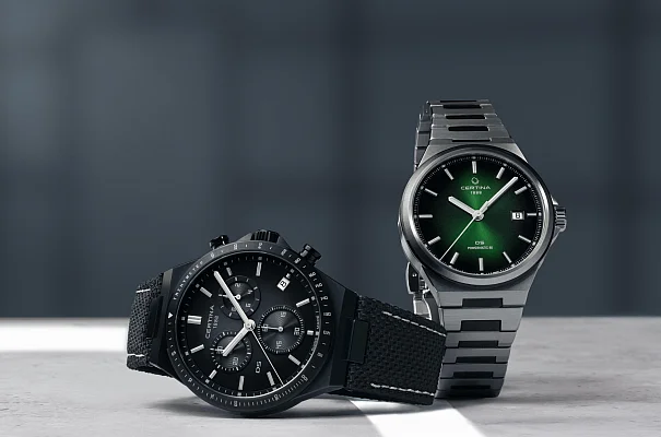 Certina DS-7 Powermatic 80 Green Dial C043.407.22.091.00