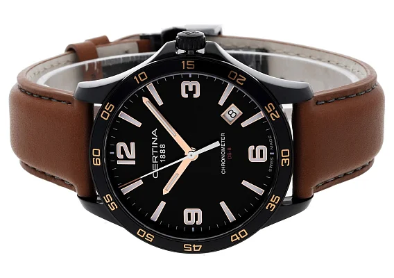 Certina DS-8 COSC Chronometer Black PVD C033.851.36.057.00
