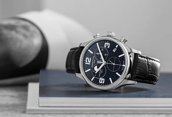 Certina DS-8 Chrono Moonphase Precidrive COSC Chronometer C033.460.16.047.00