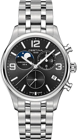 Certina DS-8 Chrono Moonphase Precidrive COSC Chronometer C0334601105700