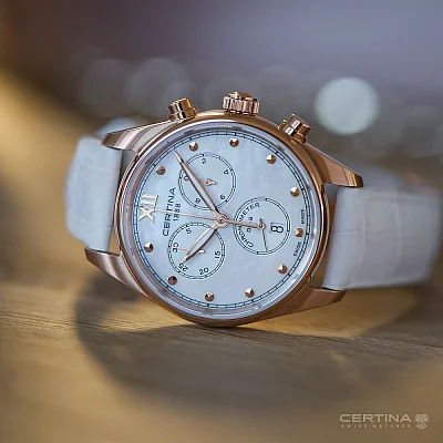 Certina DS-8 Chronograph Lady COSC Chronometer PVD C033.234.36.118.00