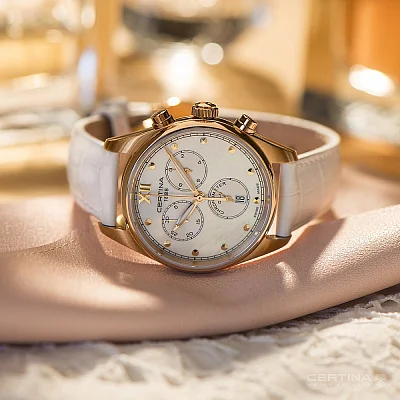 Certina DS-8 Chronograph Lady COSC Chronometer PVD C033.234.36.118.00