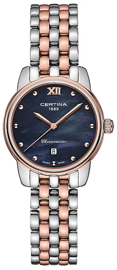 Certina DS-8 Lady COSC Chronometer Rose Gold PVD C0330512212800