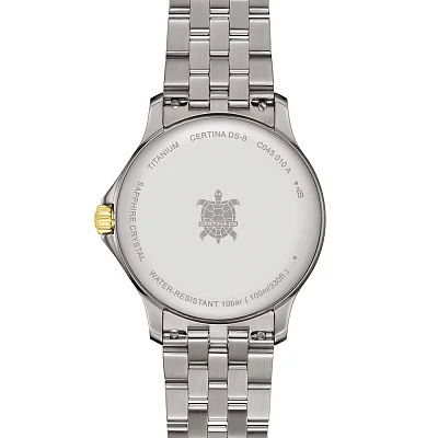 Certina DS-8 Lady Yellow Gold PVD Titanium C045.010.55.031.00