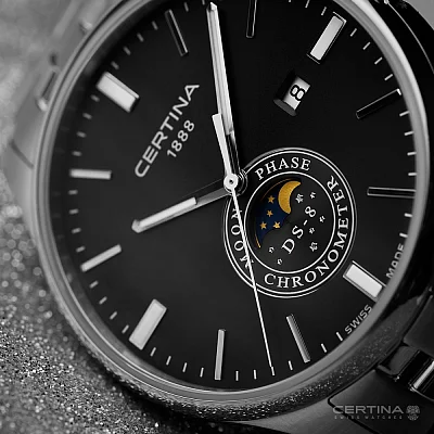Certina DS-8 Moonphase COSC Chronometer C033.457.11.051.00