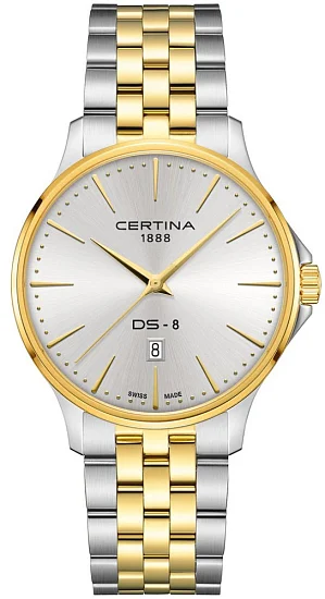 Certina DS-8 Yellow Gold PVD C0454102203100