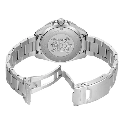 Certina DS-X GMT Anthracite Dial Steel Bracelet C047.452.11.081.00