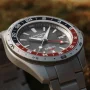  Zdjęcie 9 Certina DS-X GMT Anthracite Dial Black-Red Bezel Steel Bracelet C047.452.11.081.01