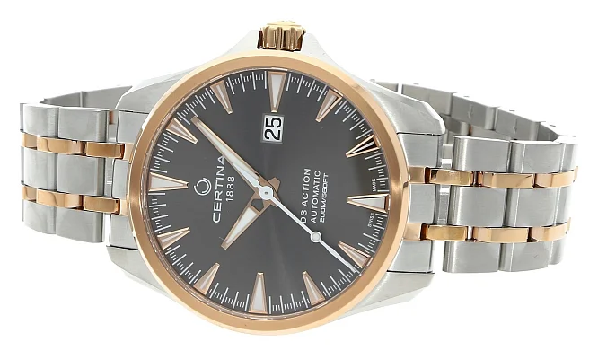 Certina DS Action Automatic Big Date Bracelet Rose Gold PVD C032.426.22.081.00