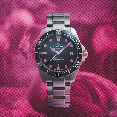 Certina DS Action Diver 38mm Powermatic 80 Titanium Ceramic C048.807.44.051.01