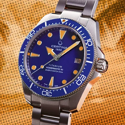 Certina DS Action Diver 38mm Powermatic 80 Titanium Ceramic C048.807.44.041.00