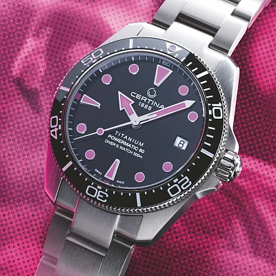 Certina DS Action Diver 38mm Powermatic 80 Titanium Ceramic C048.807.44.051.01