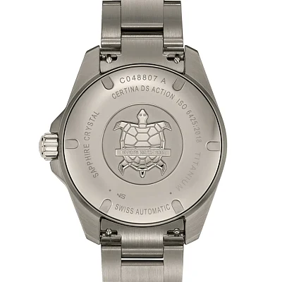 Certina DS Action Diver 38mm Powermatic 80 Titanium Ceramic C048.807.44.051.01