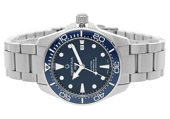 Certina DS Action Diver 43mm Powermatic 80 Ceramic Blue C032.607.11.041.00