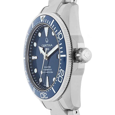 Certina DS Action Diver 43mm Powermatic 80 Ceramic Blue C032.607.11.041.00
