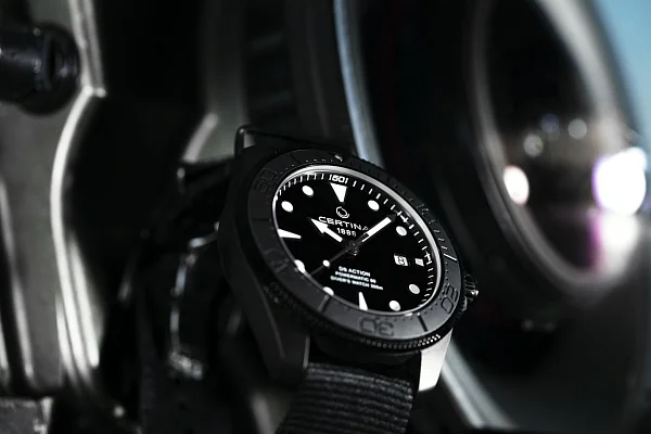 Certina DS Action Diver 43mm Powermatic 80 Full Black Ceramic Bezel C032.607.38.051.00