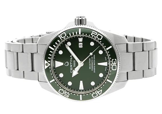 Certina DS Action Diver 43mm Powermatic 80 Ceramic Green C032.607.11.091.00