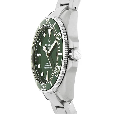 Certina DS Action Diver 43mm Powermatic 80 Ceramic Green C032.607.11.091.00