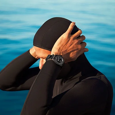Certina DS Action Diver 43mm Powermatic 80 Full Black Ceramic Bezel C032.607.38.051.00