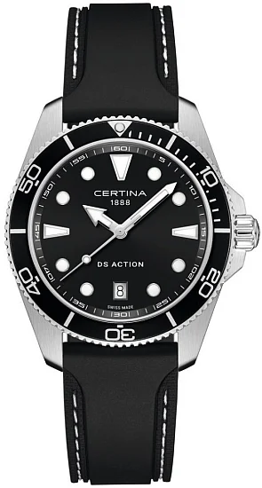 Certina DS Action Diver Black Dial C0484101705100